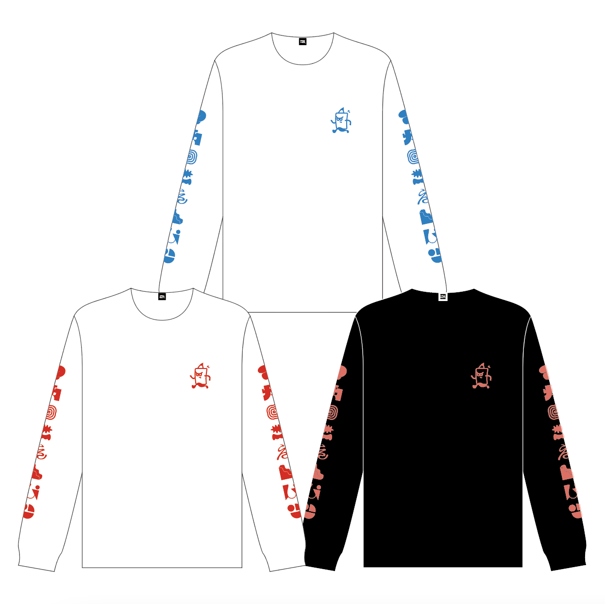 きゃわタイポロングTシャツ｜マカロニえんぴつ Official Website