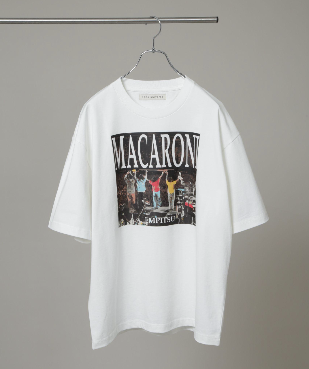 ナノ・ユニバースとのコラボグッズ Tシャツデザインを公開！｜マカロニ